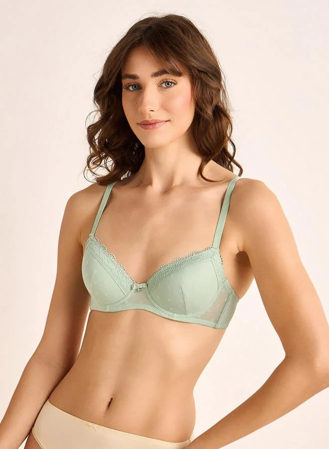 Splash FAV Padded A-frame Bra Wired Laced